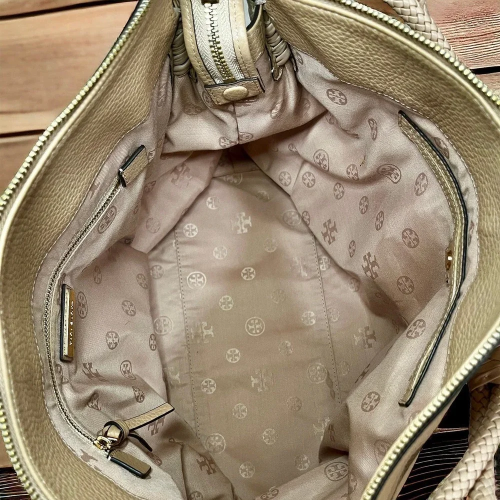 Tory Burch Large Taylor Leather Hobo Bag